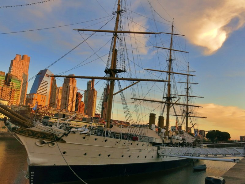 ARA Presidente Sarmiento, barco museo de Argentina 2