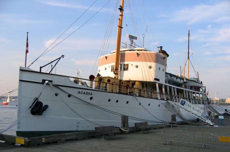 CSS Acadia (Barco a Vapor Oceanográfico) 2