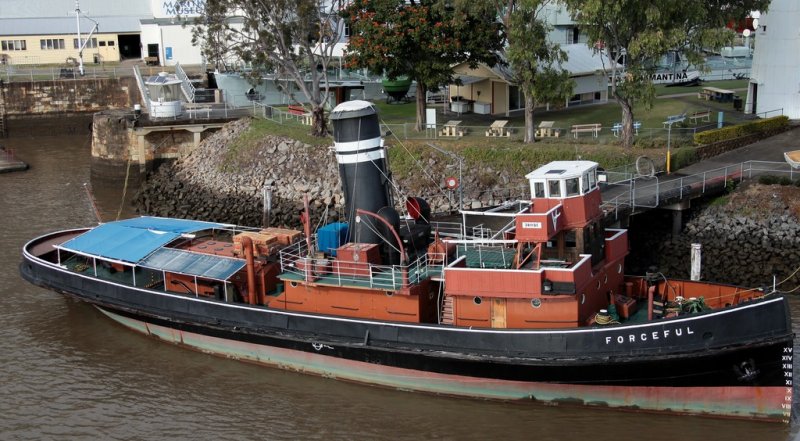 Remolcador Forceful - Australia 2 - Barcos a Vapor Remolcadores / Otros