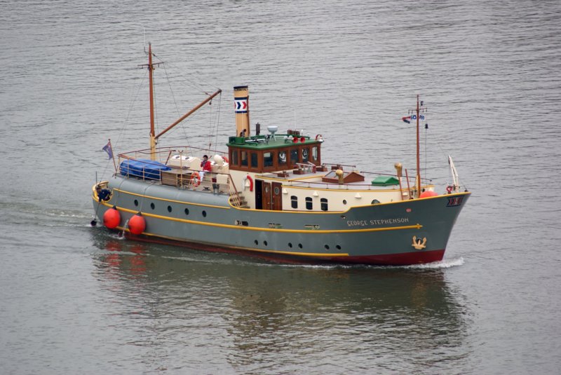 Barco a Vela y a Vapor George Stephenson 2