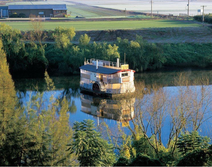 Hawkesbury Paddle Steamer, Australia 2 - Barcos Rueda de Paleta o Vapor de ruedas