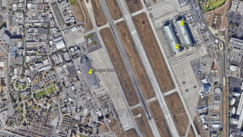 Moffett Federal Airfield - Santa Clara, California 1 - Dirigibles civiles... desde el Comienzo del Vuelo