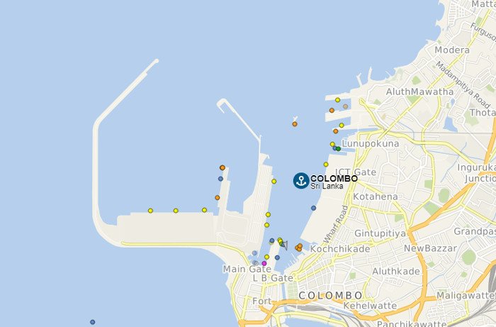 Puerto de Colombo, Sri Lanka 0