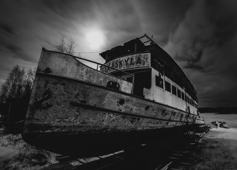 Barco a Vapor Ferry SS Jyvaskyla 2