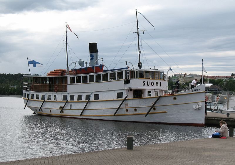 Barco a Vapor Ferry SS Suomi 2