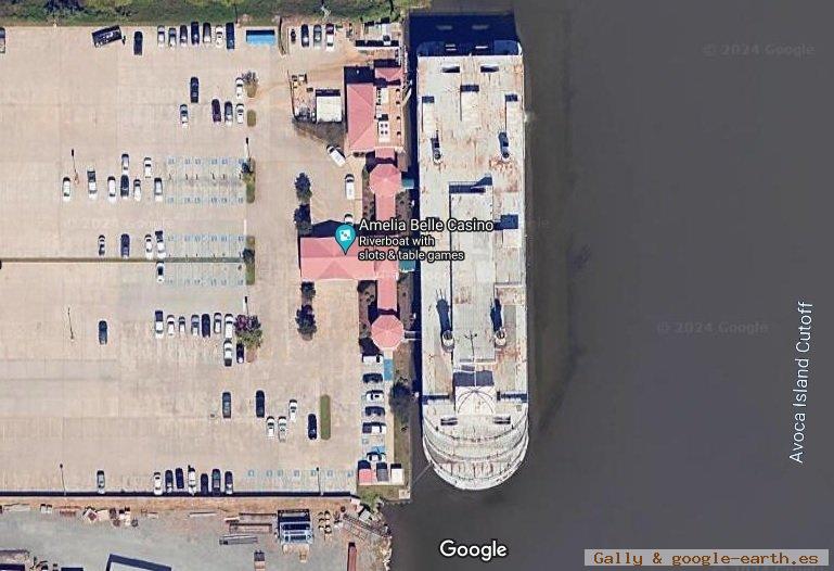 Amelia Belle Paddle Steamer - USA 1 - Barcos de Paletas - Casino 🗺️ Foro General de Google Earth