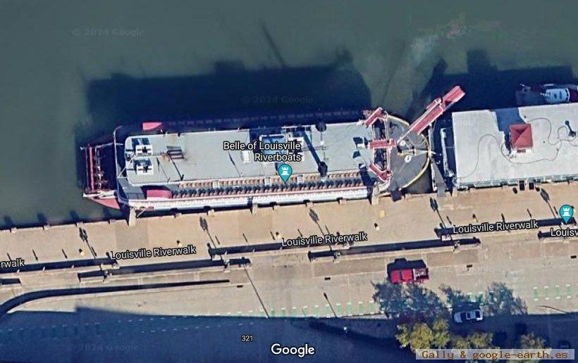 Belle of Louisville, barco de paletas, USA 1 - SS Samson V Paddle Steamer, Canadá 🗺️ Foro General de Google Earth