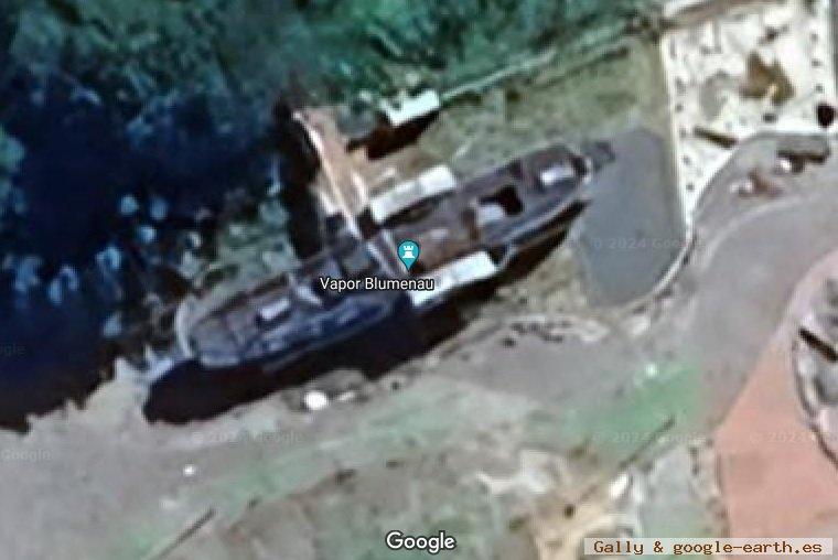 Blumenau Paddle Steamer - Brasil 1 - Choptank Riverboat Company, USA 🗺️ Foro General de Google Earth