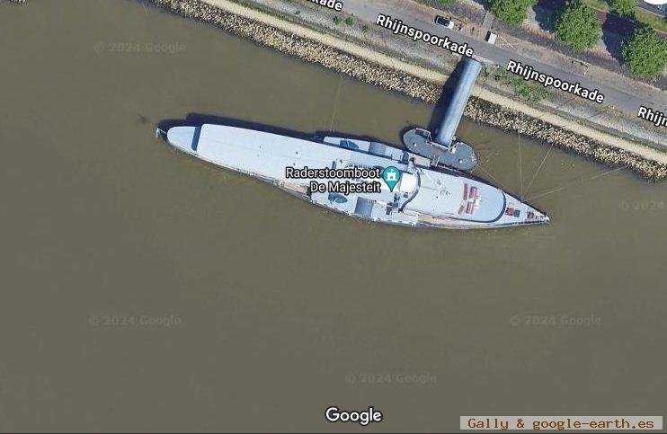 De Majesteit Paddle Steamer, Rotterdam, Holanda 1 - Continuamos 🗺️ Foro General de Google Earth