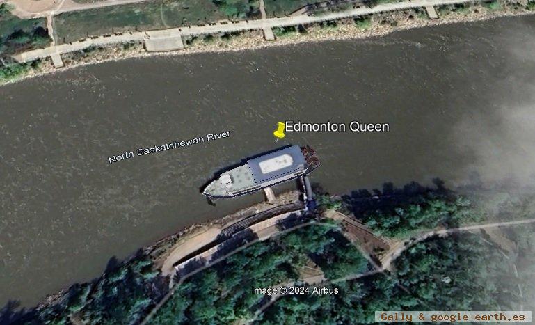 Edmonton Queen Paddle Steamer, Canadá 1 - Barcos Rueda de Paleta o Vapor de ruedas