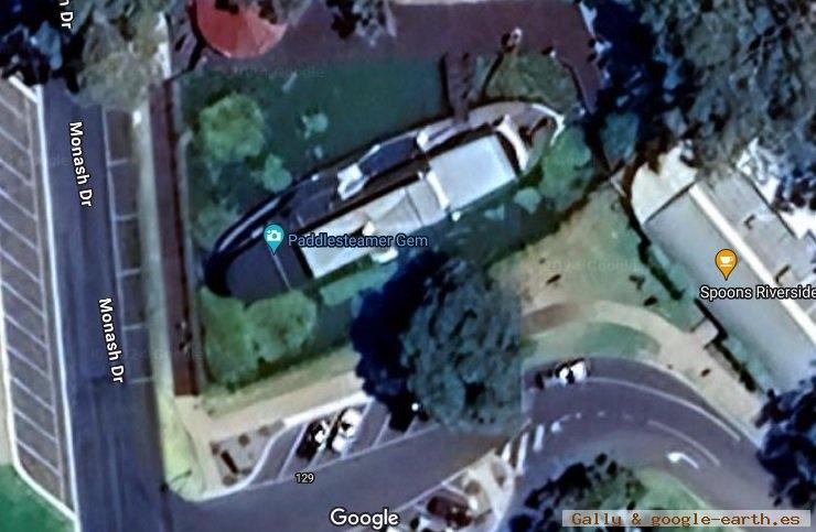 Gem, Paddle Steamer, Australia 1 - Pyap, barco de paletas, Australia 🗺️ Foro General de Google Earth