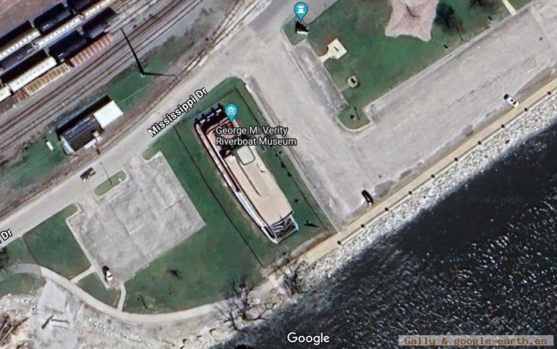 George M. Verity Paddle Steamer, USA 1 - Belle of Louisville, barco de paletas, USA 🗺️ Foro General de Google Earth