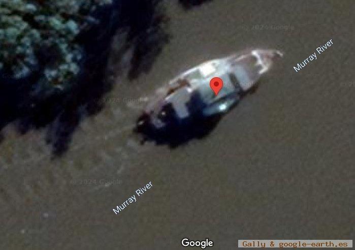 Hero, Paddle Steamer, Australia 1 - Pyap, barco de paletas, Australia 🗺️ Foro General de Google Earth