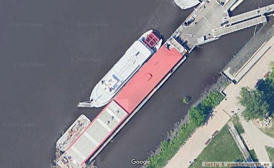 Jonathan Padelford Paddle Steamer, USA 1 - Spirit of Peoria, Barco de Paletas, USA 🗺️ Foro General de Google Earth