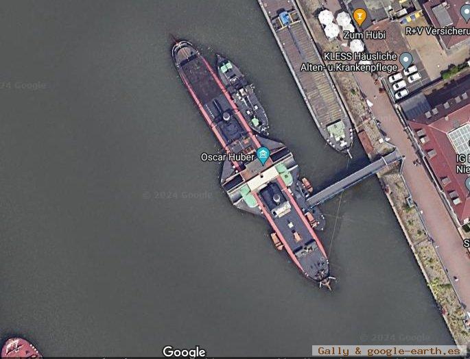 Barco Oscar Huber 1 - Le Mississippi Paddle Steamer 🗺️ Foro General de Google Earth