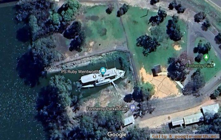 Ruby, Paddle Steamer -Australia 1 - Pride of the Murray, barco de paletas, Australia 🗺️ Foro General de Google Earth