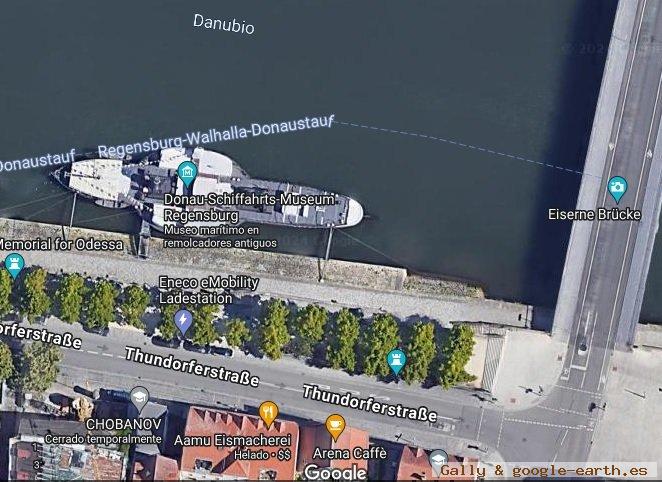 Ruthof / Érsekcsanád Paddle Steamer 1 - Barcos de Vapor Disneyland Paris 🗺️ Foro General de Google Earth