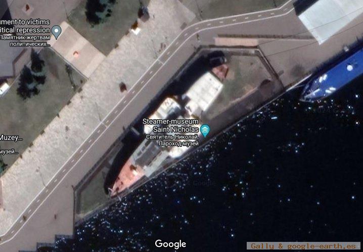 St. Nicholas, Paddle Steamer, Rusia 1 - Fundación Zoltán Steam - Hungría 🗺️ Foro General de Google Earth