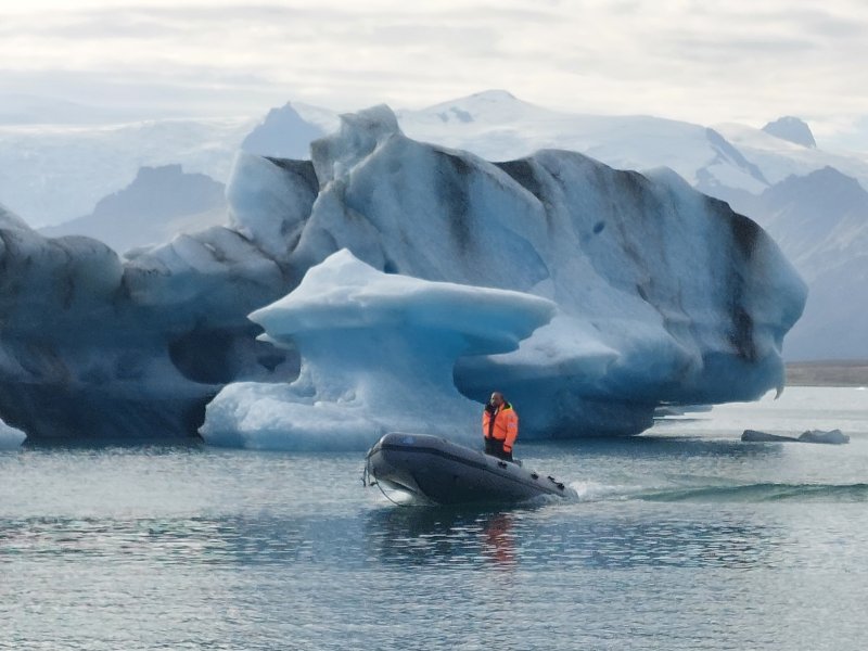 Lago Glaciar Jökulsárlón, Sur de Islandia