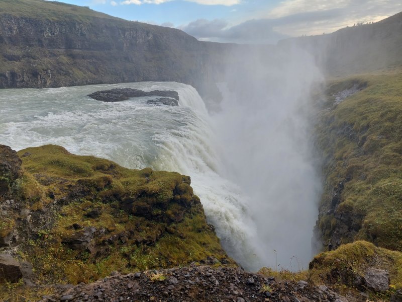 Cascada de Gullfoss - Círculo Dorado, Sur de Islandia