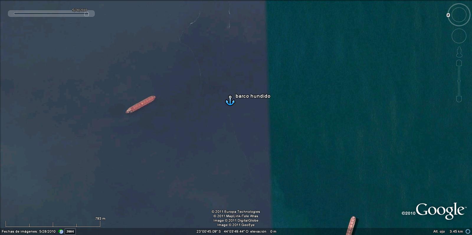 Chatarra naval -Bahia de Bautino- Mar Caspio - Rusia 🗺️ Foro General de Google Earth