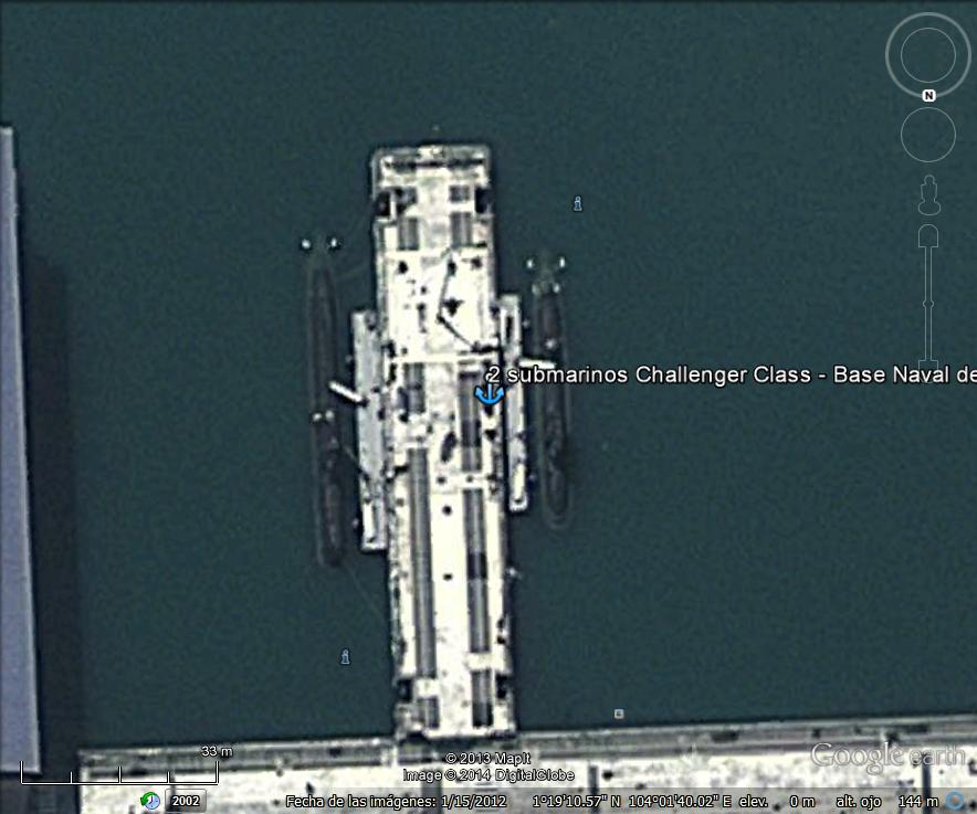 2 submarinos Challenger Class - Base Naval de Changi - Singa 0 - Submarino Lago Michigan 🗺️ Foro Belico y Militar