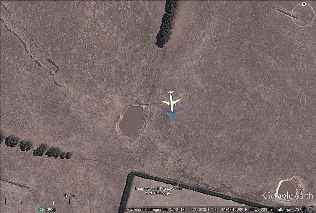 Acercandose al aeropuerto de Tullamarine - Melbourne 1 - Avion despegando de Johanesburgo 🗺️ Foro General de Google Earth