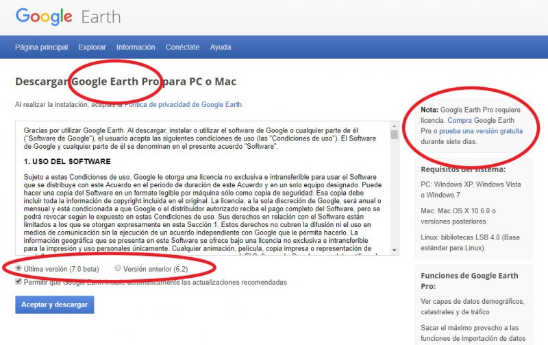 Google Earth unifica la versión Pro y Free en 7.3