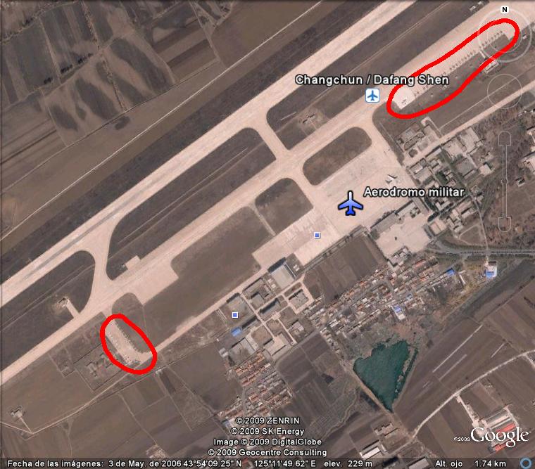 Aerodromo militar chino - Aeropuertos del Mundo