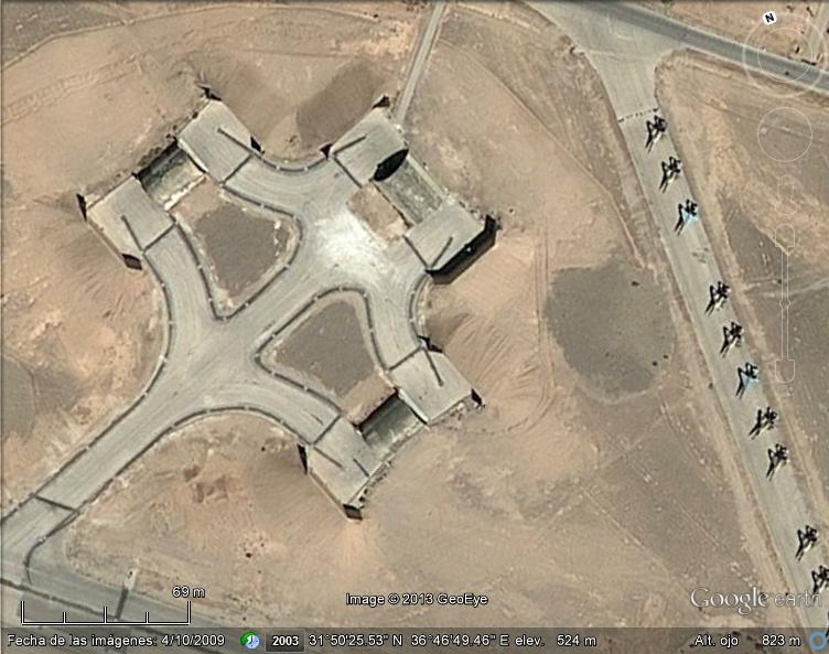 Bunkeres para aviones en Al Azraq - Jordania 1 - Bunkeres Base Aérea Barquisimeto - Venezuela 🗺️ Foro Belico y Militar