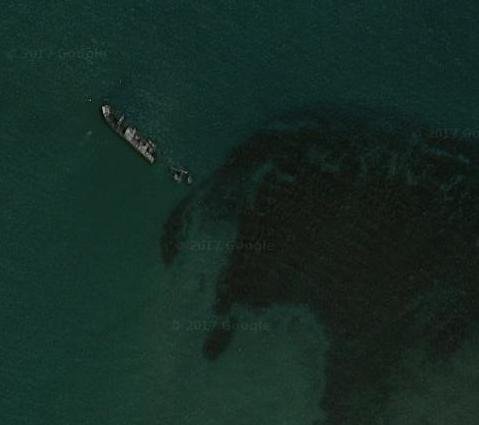 Al-Baraqua II hundido en el Golfo de Tadjoura, Djibouti 0 - Frotamerica embarrancado en Namibia 🗺️ Foro General de Google Earth