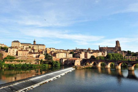 La ciudad episcopal de Albi, Francia 1