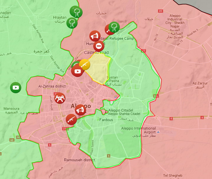 Alepo rodeada por el ejército sirio 0 - 27 de Marzo recuperación de Palmira 🗺️ Foro Belico y Militar