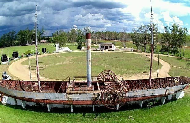 Anhambaí Paddle Steamer (Brasil-Paraguay) 2