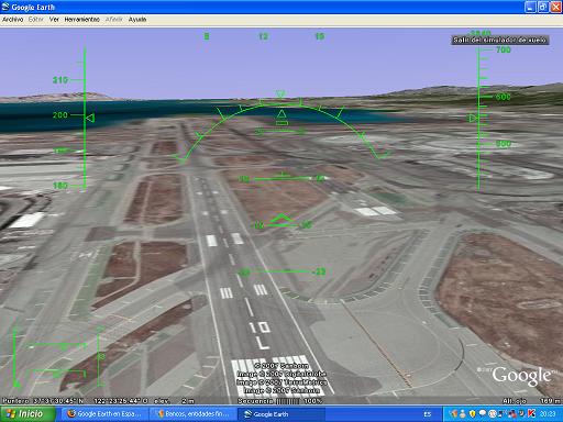 Modo Simulador de Vuelo con Google Earth 0