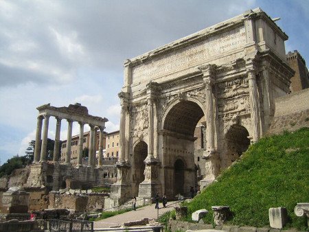 Arco de Septimio Severo, Via dell'Arco di Settimio, Roma 1