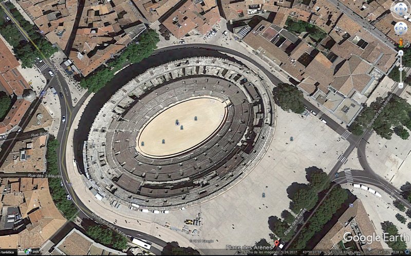 Las Arenas de Nimes, Grandes Juegos Romanos - Francia 1