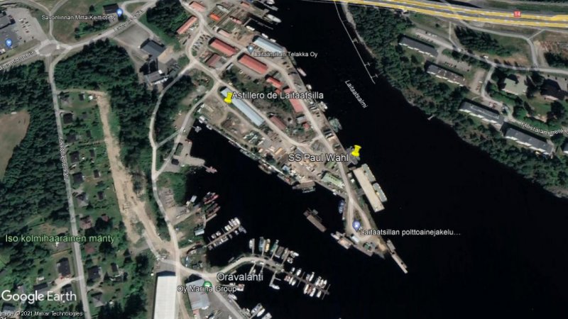 Repola-5, Astillero de Laitaatsilla, Finlandia 1 - Barco a Vapor Remolcador SS Warkaus VII 🗺️ Foro General de Google Earth