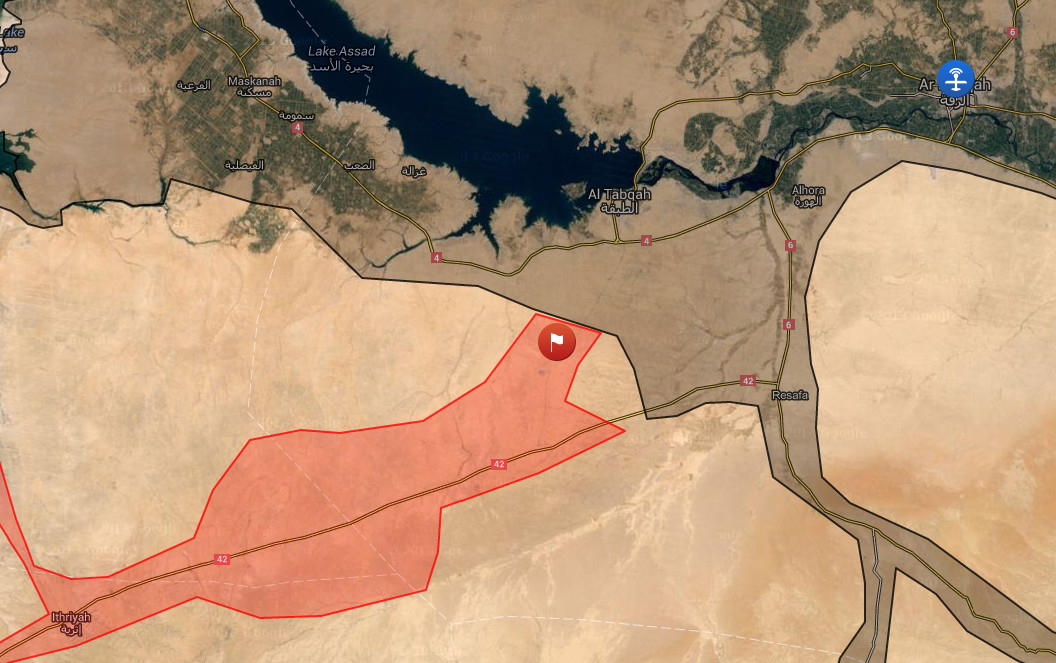 Avance sobre Al Tabqah. Objetivo cortar las líneas del ISIS 1 - Guerra Civil de Siria