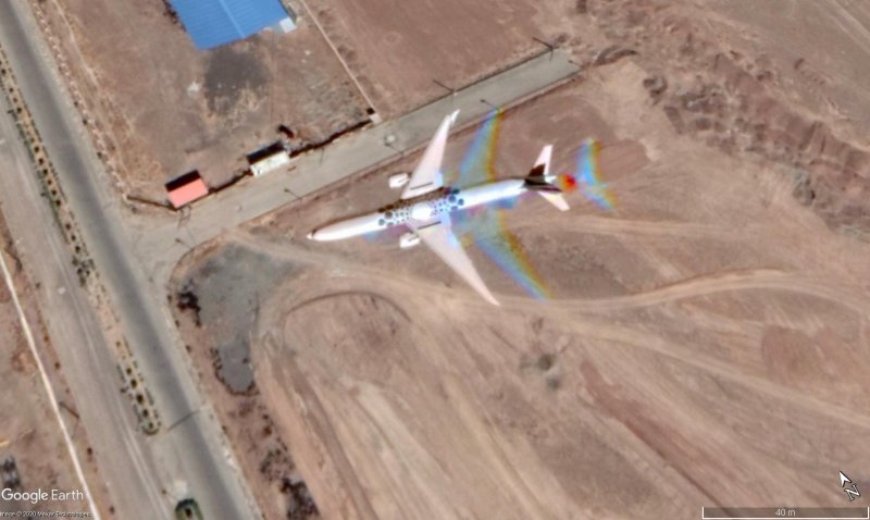 Avión despegando de Teherán. Probablemente de Emirates. - Avión volando cerca de Inverness, Escocia 🗺️ Foro General de Google Earth