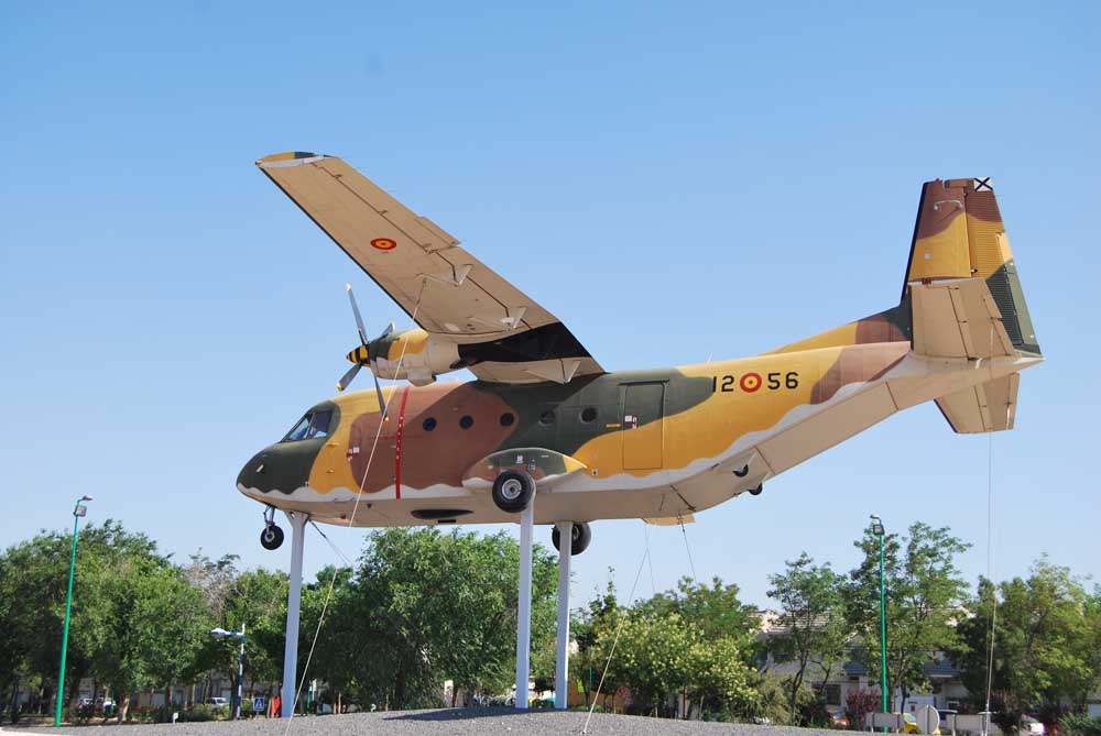 Aviocar en Perales - AVIONES VOLANDO