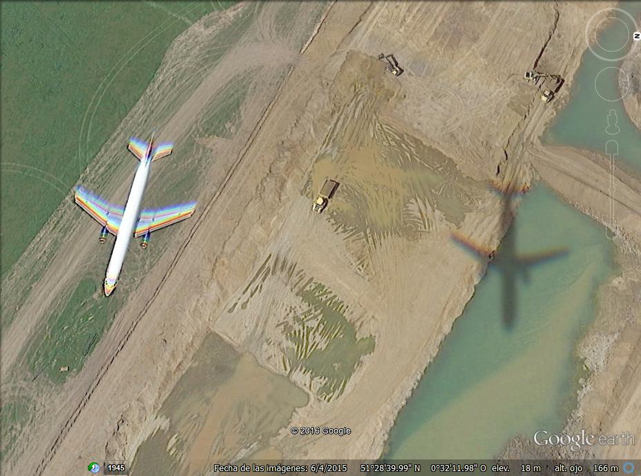 Aviones volando cerca de Londres 1 - Avion sobre el puerto de Dubai 🗺️ Foro General de Google Earth