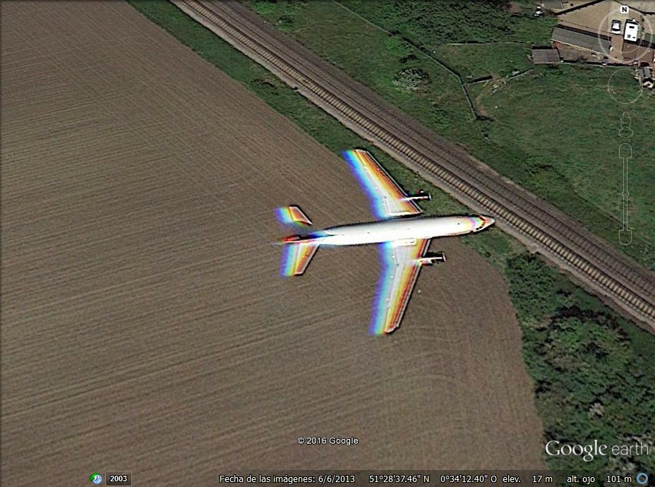 Otro mas en Londres 0 - Avion sobre el puerto de Dubai 🗺️ Foro General de Google Earth