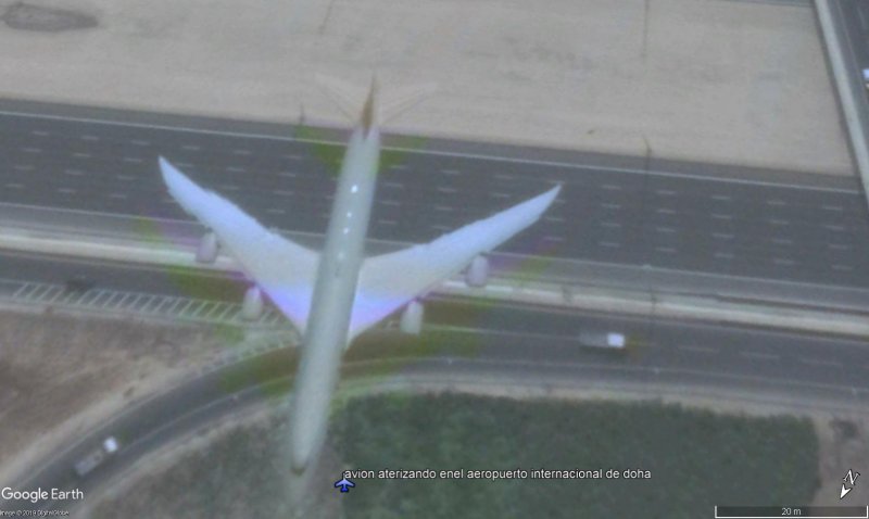 Avión volando sobre Doha 0 - Aterrizando en aeropuerto de Kilimanjaro 🗺️ Foro General de Google Earth