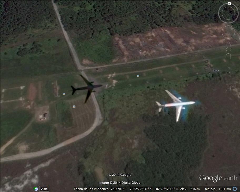 Avion despegando de Sao Paulo - Brasil 1 - Avión buceando - Bermudas 🗺️ Foro General de Google Earth