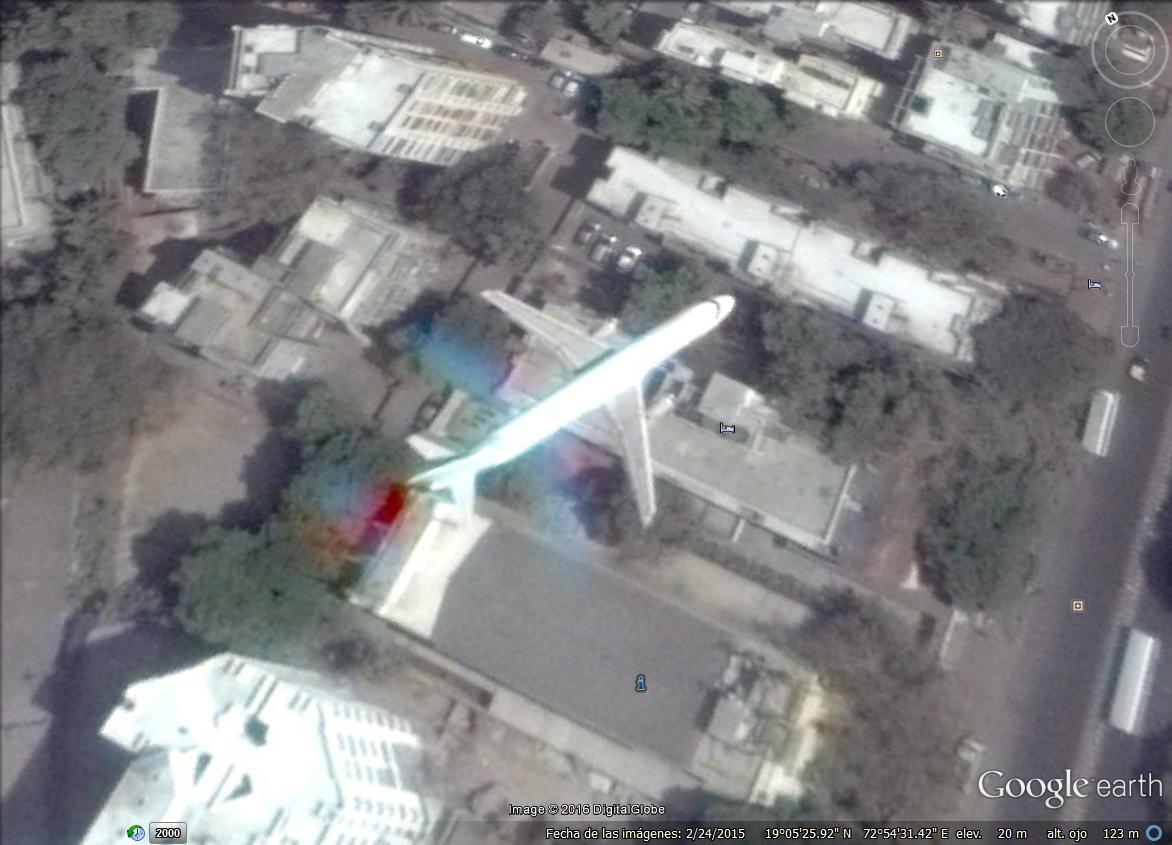 Avion sobre Bombay 1 - Londres, mas aviones volando 🗺️ Foro General de Google Earth