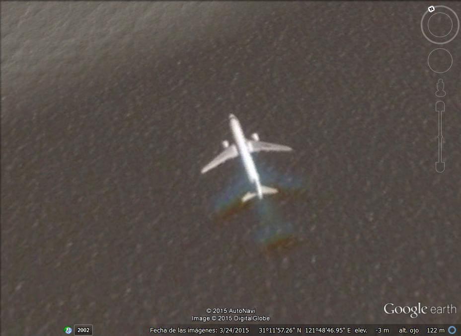 Avion sobre el Mar - cerca de Shanghai 1 - Aterrizando en el aeropuerto de Henan - China 🗺️ Foro General de Google Earth