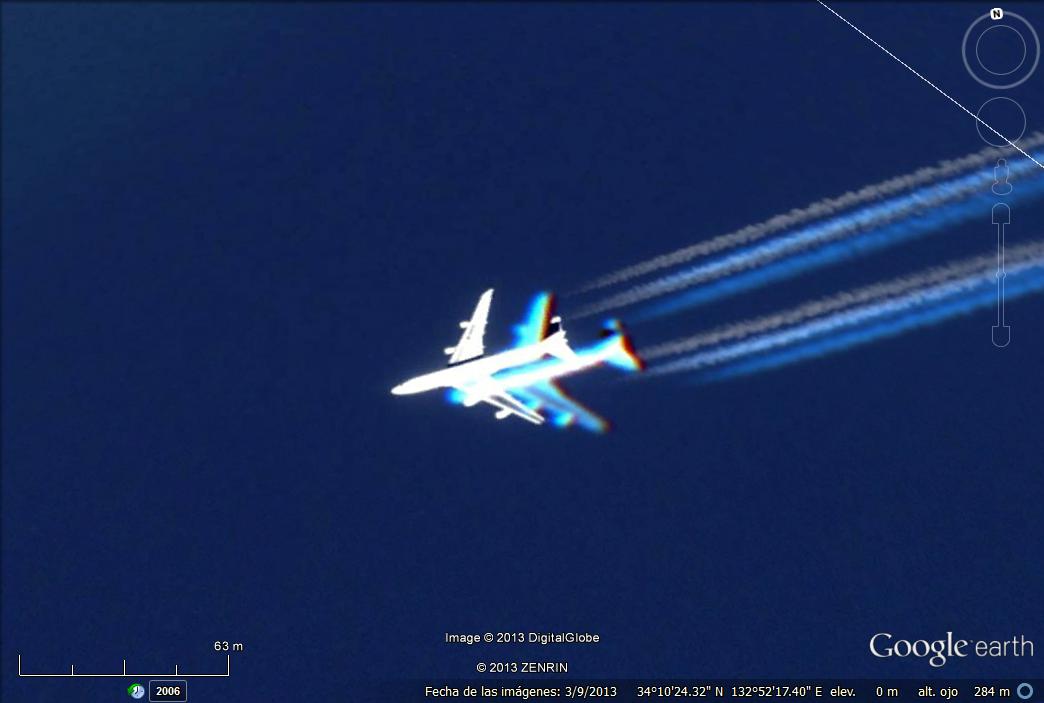 Avion volando sobre Japon 1 - Avion aterrizando en la pista de Old Sarum 🗺️ Foro General de Google Earth