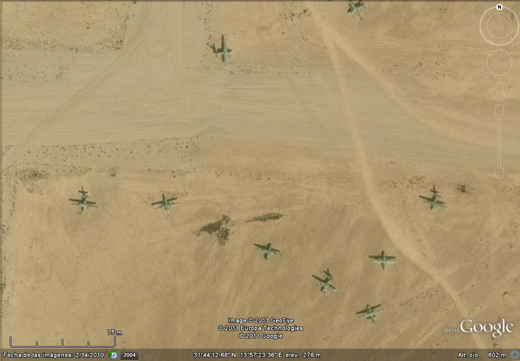 Aviones Bani Walled - Libia 1