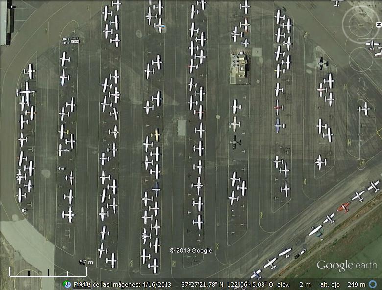 Aeropuerto de Palo Alto - California 0 - 747 supertanker 🗺️ Foro General de Google Earth